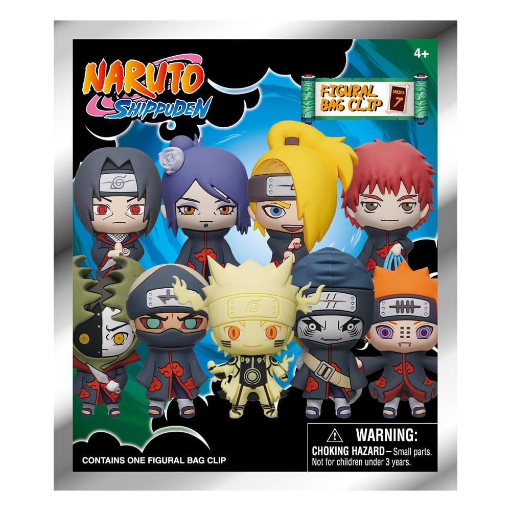Naruto 3D présentoir porte-clés sac à dos Série 7 (24)