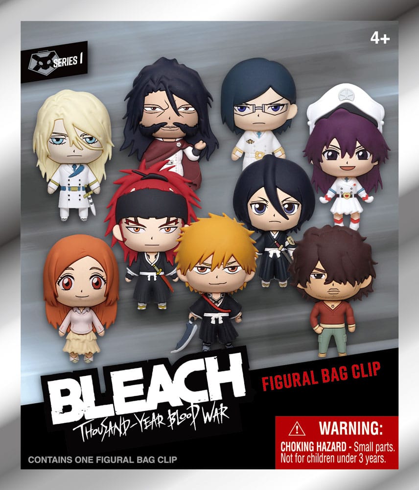 Bleach Thousand-Year Blood War 3D présentoir porte-clés sac à dos Série 1 (24)