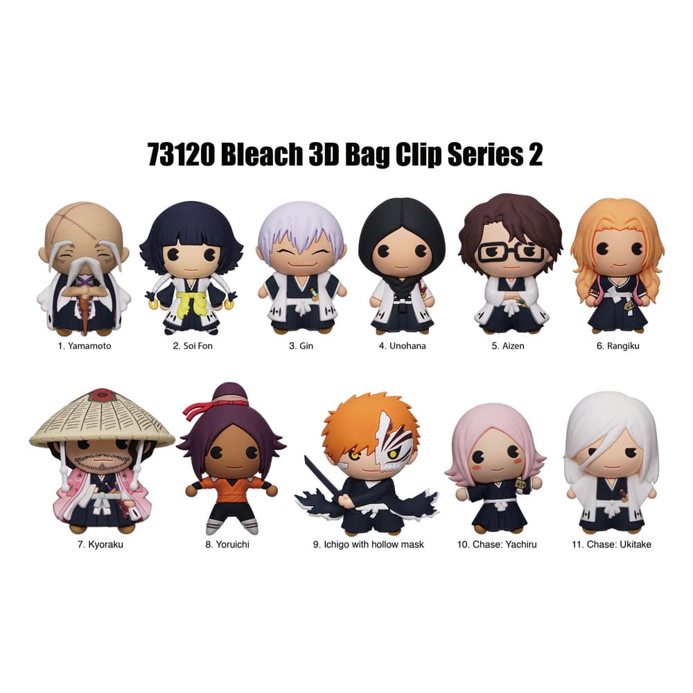 Bleach présentoir porte-clés sac à dos 3D Series 2 (24)