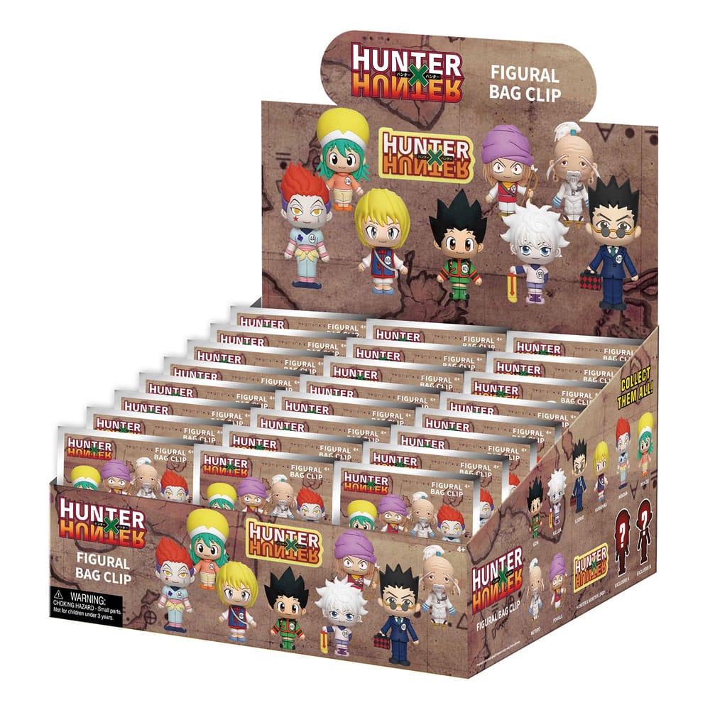 Hunter x Hunter 3D présentoir porte-clés sac à dos Série 1 (24)