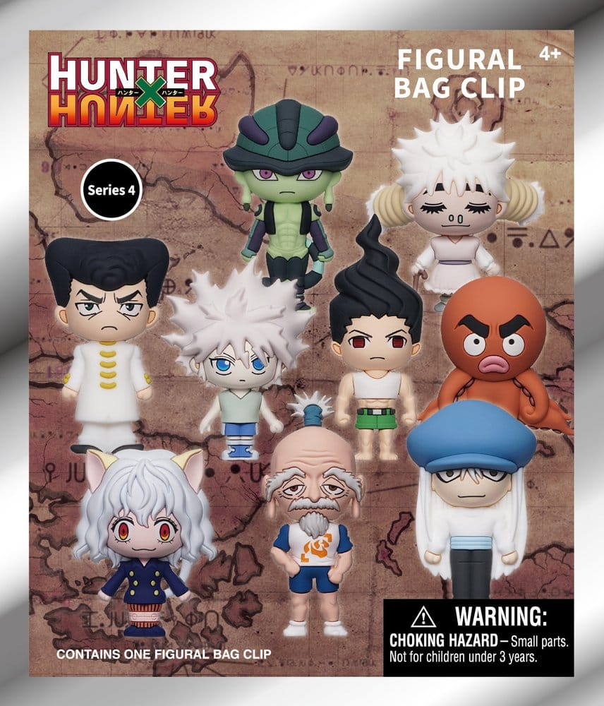 Hunter x Hunter Blind Bag présentoir porte-clés 3D en PVC série 4 (24)