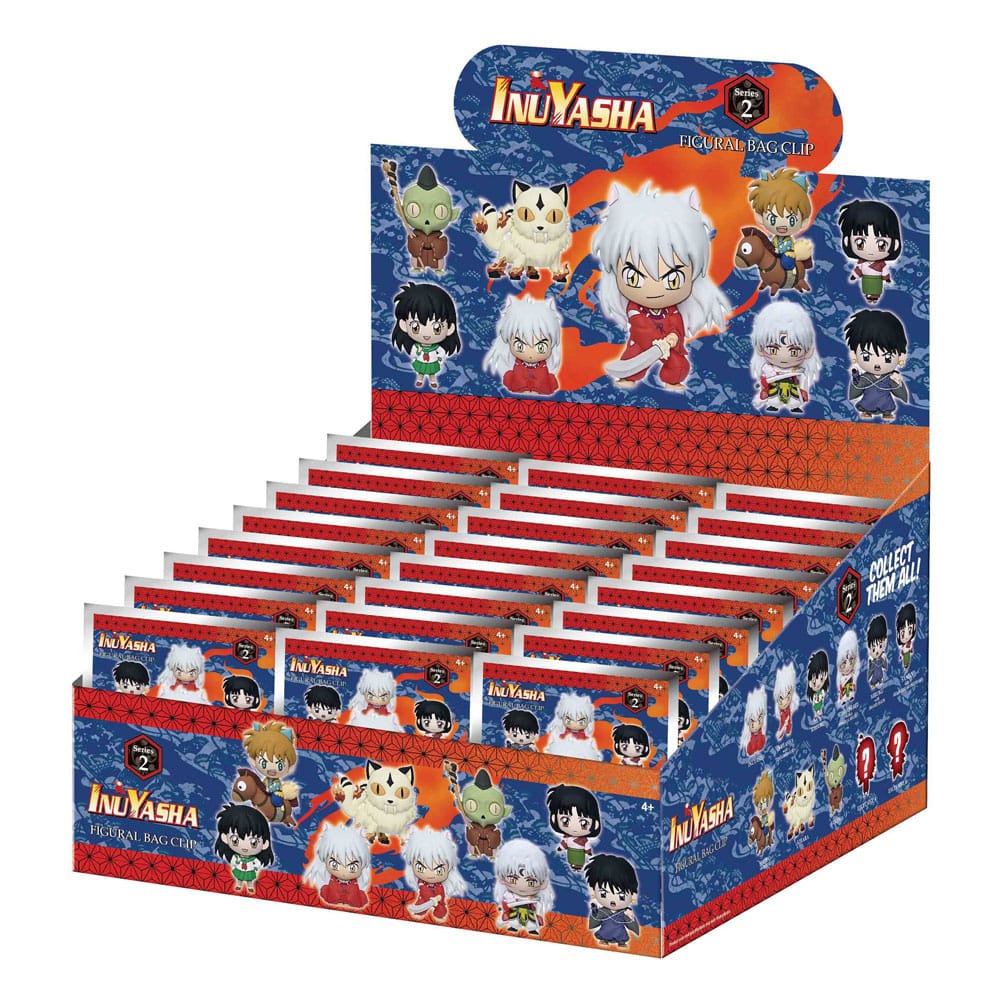 InuYasha 3D présentoir porte-clés sac à dos Série 2 (24)