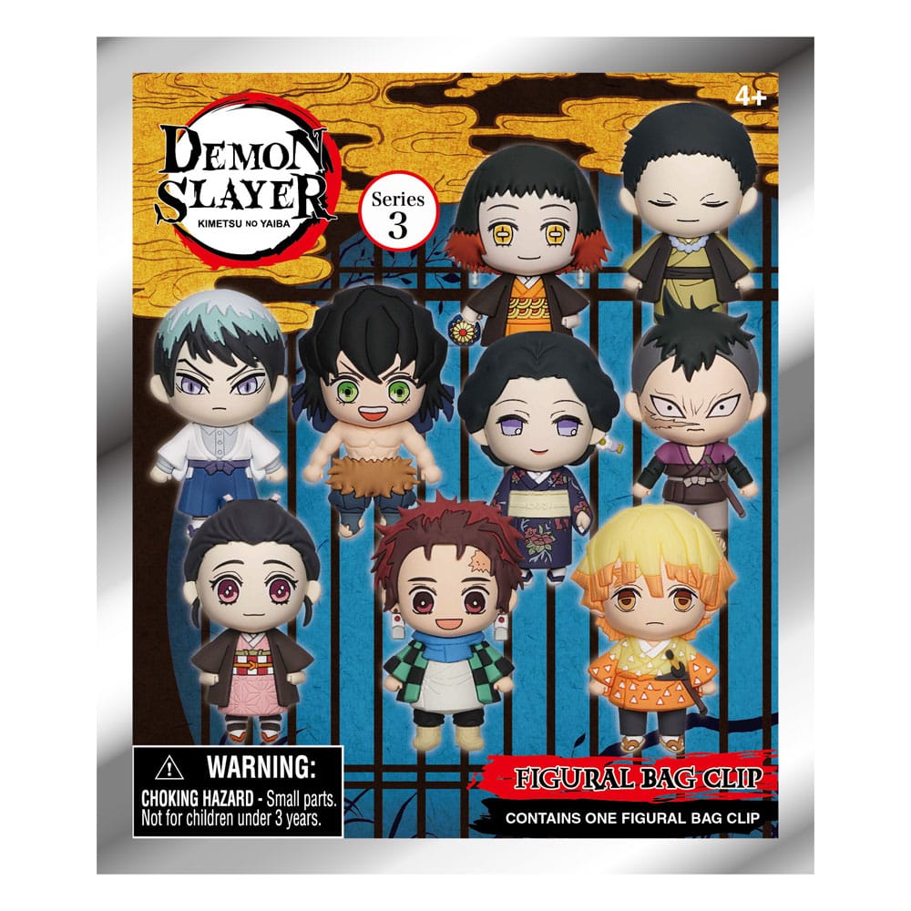 Demon Slayer: Kimetsu no Yaiba présentoir porte-clés sac à dos 3DSeries 3 (24)