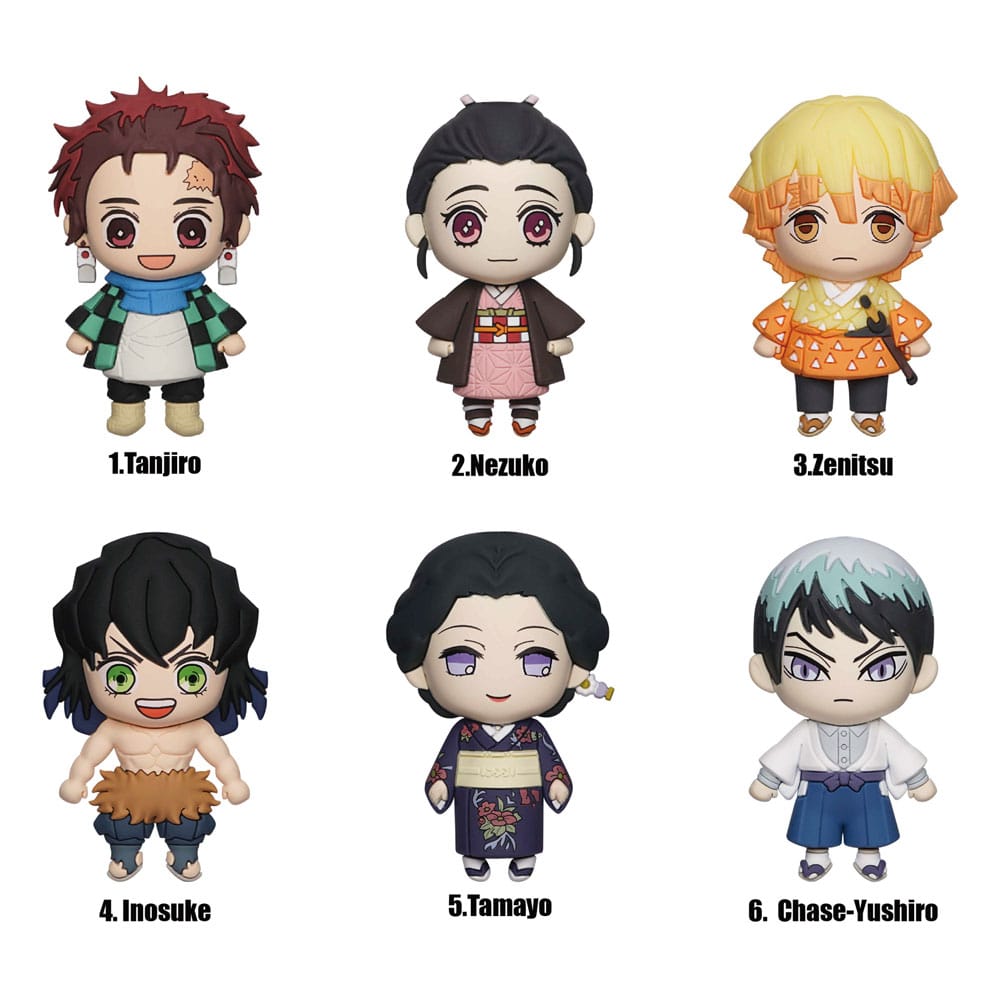 Demon Slayer: Kimetsu no Yaiba présentoir aimants 3D Series 3 (12)