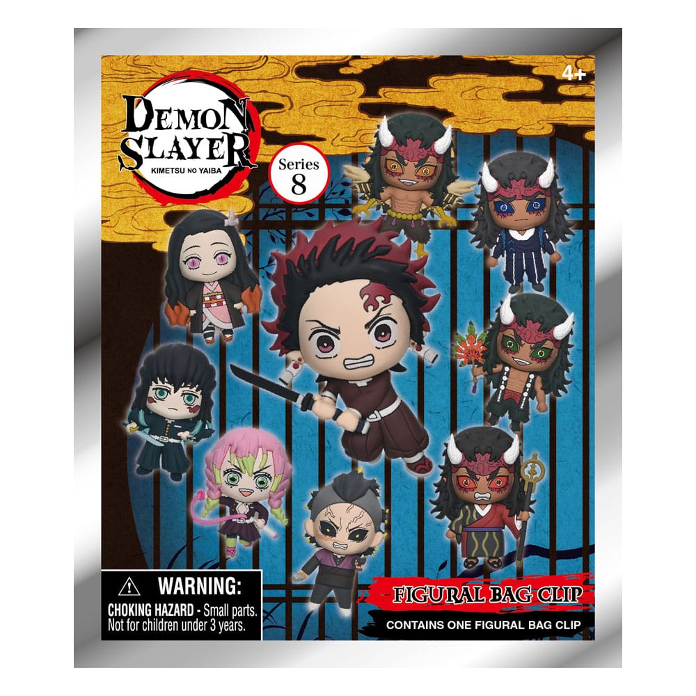 Demon Slayer Season 3 3D présentoir porte-clés sac à dos Série 8 (24)