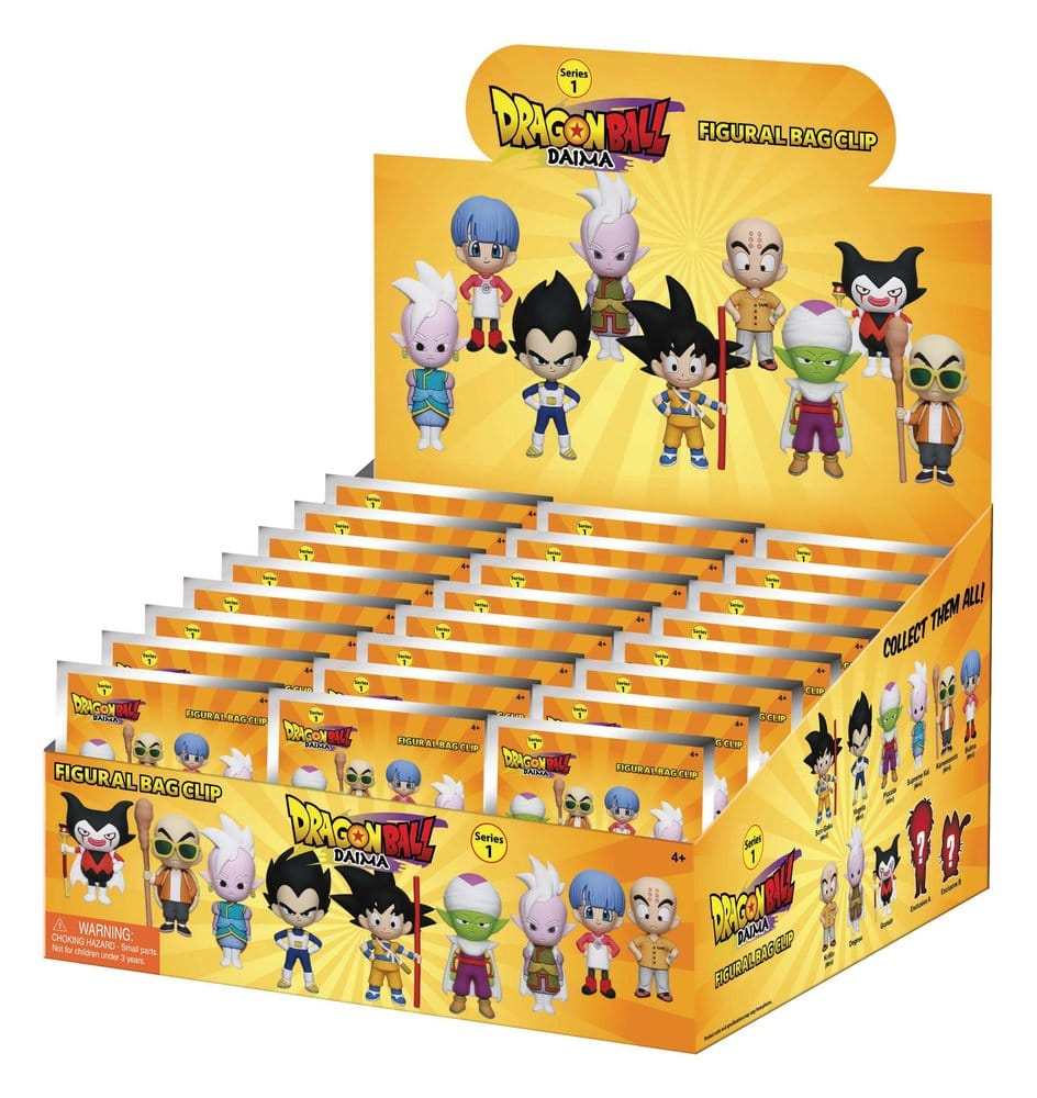Dragon Ball Daima Blind Bag présentoir porte-clés 3D en PVC série 1 (24)