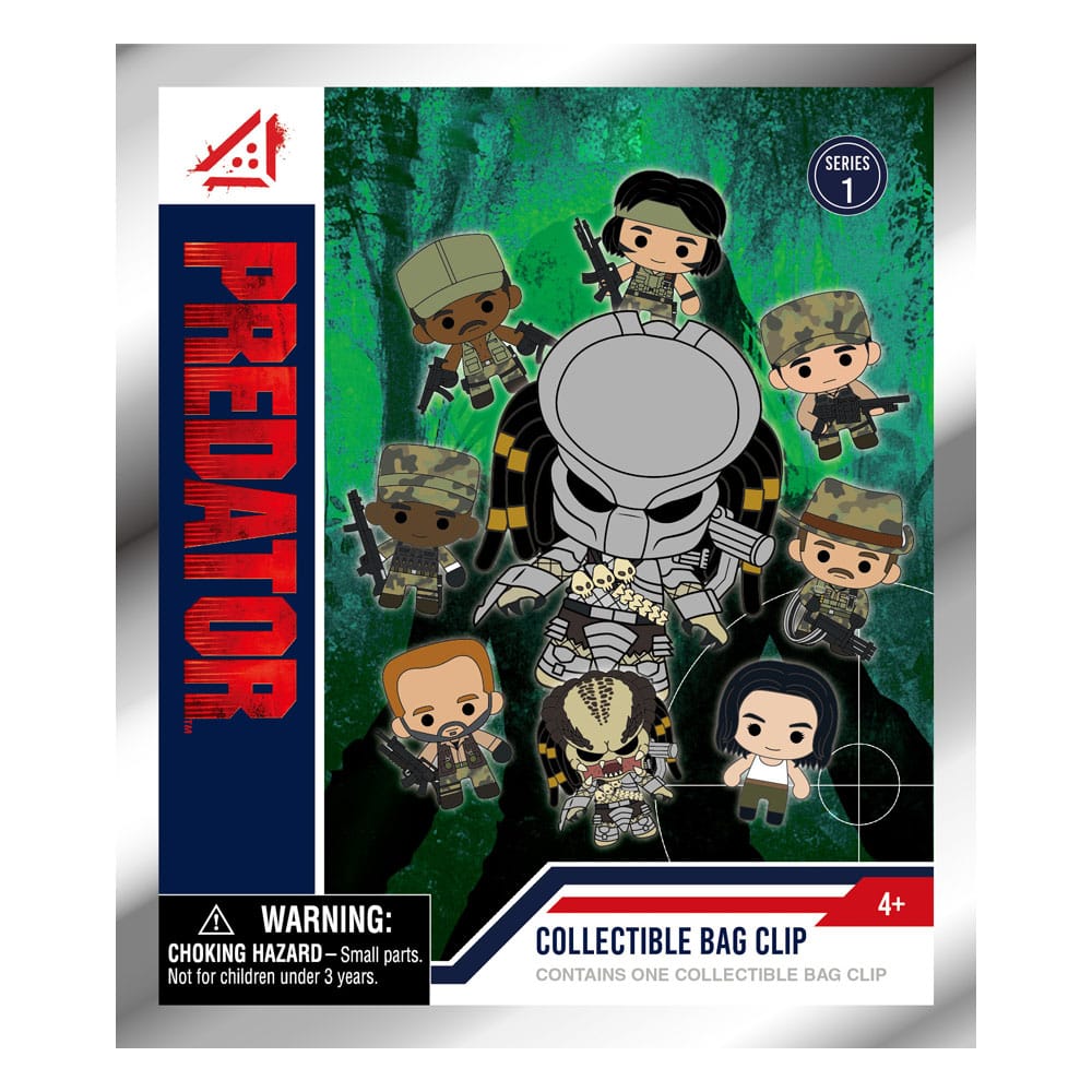 Predators 3D présentoir porte-clés sac à dos Série 1 (24)