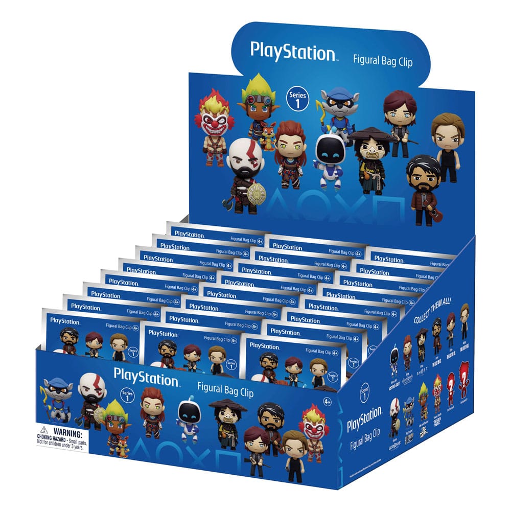 Playstation 3D présentoir porte-clés sac à dos Série 1 (24)