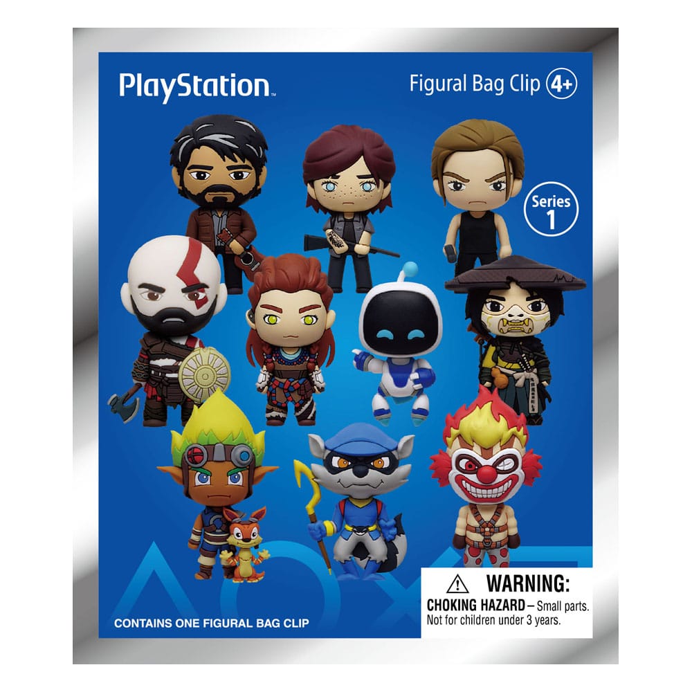 Playstation 3D présentoir porte-clés sac à dos Série 1 (24)