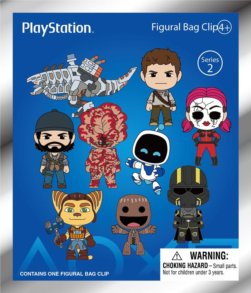 Sony PlayStation 3D porte-clés en PVC série 2 présentoir (24)