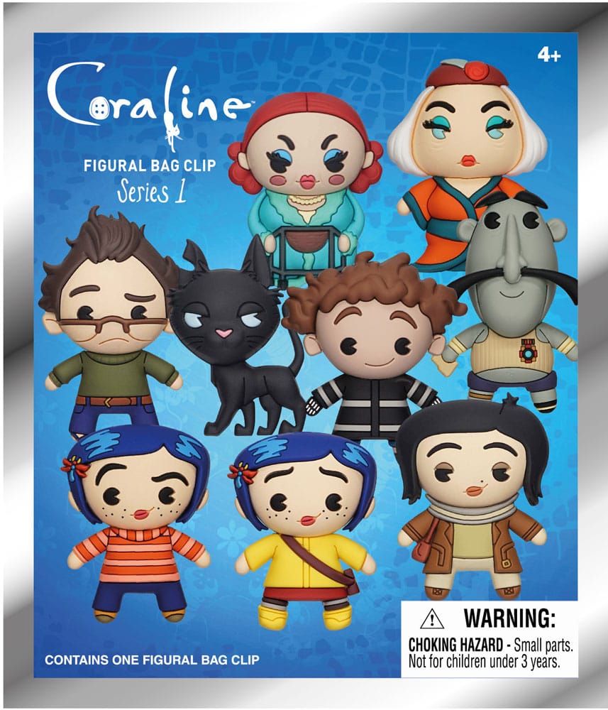 Coraline présentoir porte-clés sac à dos 3D Series 1 (24)