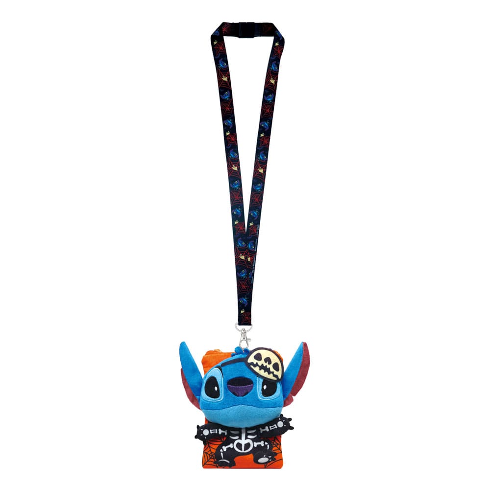 Lilo & Stitch dragonne Stitch Skeleton avec pochette porte-cartes