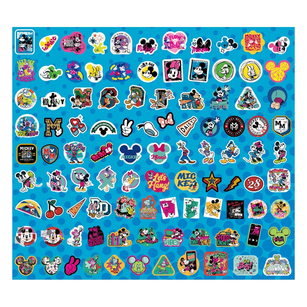 Mickey & Friends Assortiment Set d'autocollants 100 pièces (20)