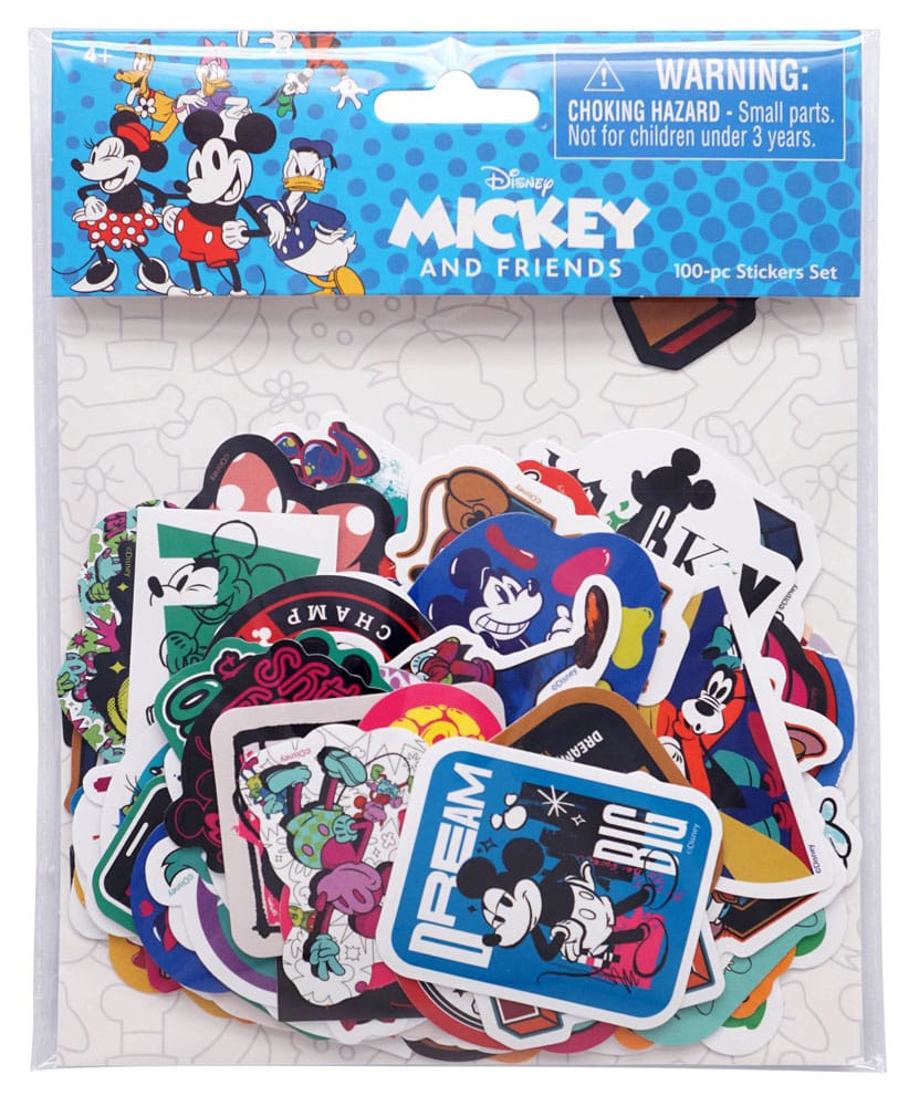 Mickey & Friends Assortiment Set d'autocollants 100 pièces (20)
