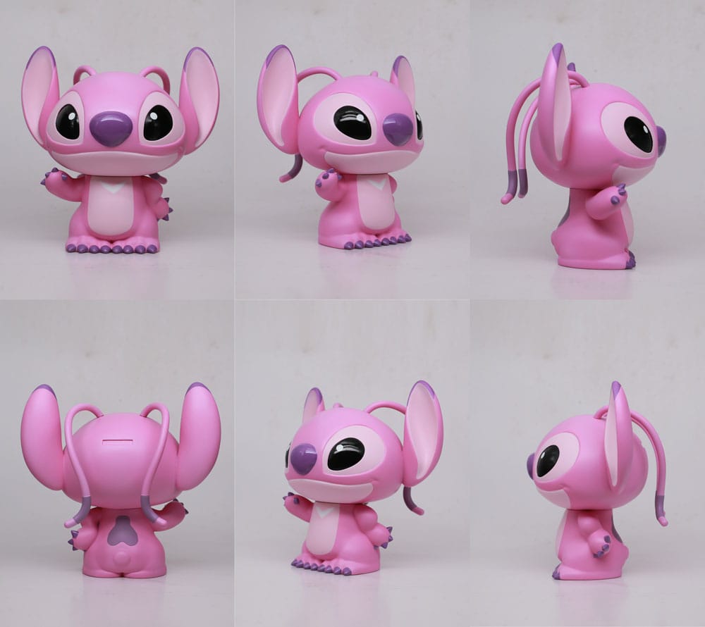 Lilo et Stitch tirelire Angel (en boîte transparente) 20 cm