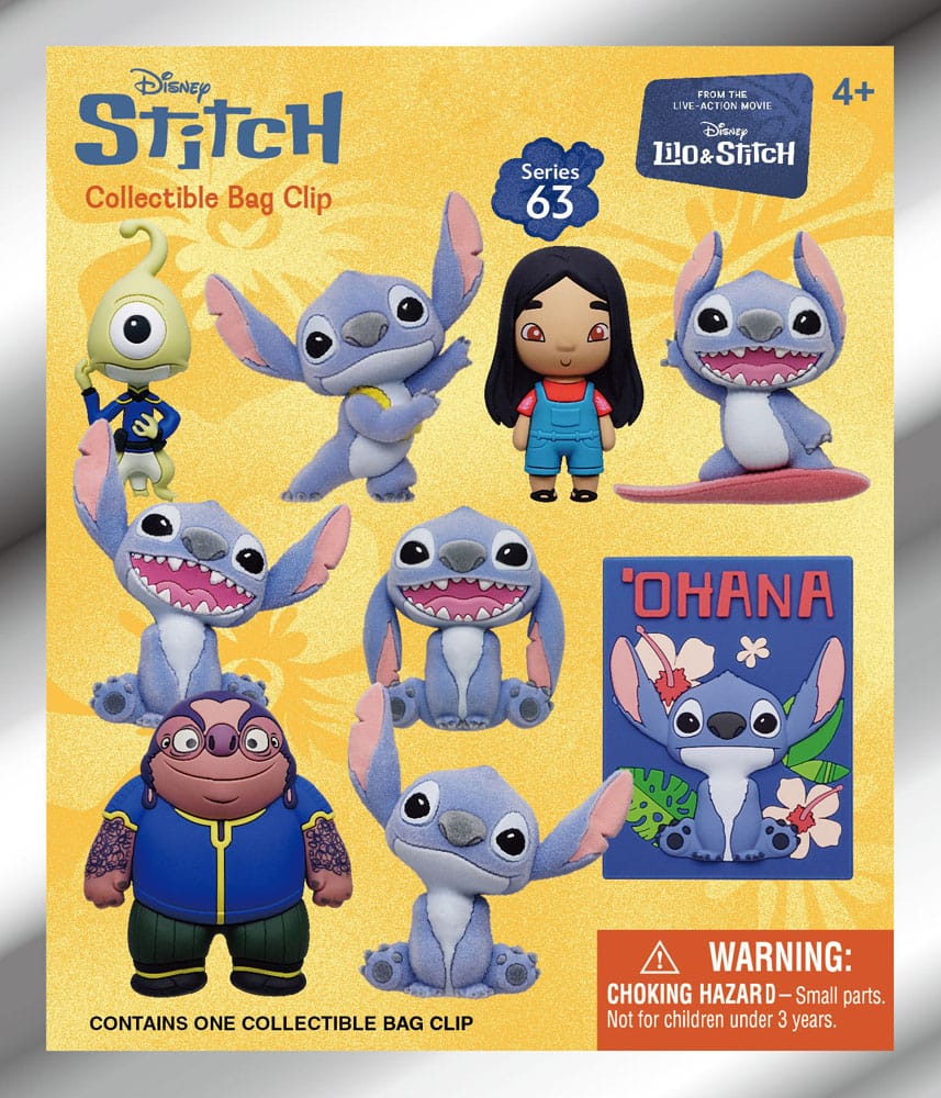 Lilo et Stitch Movie 3D présentoir porte-clés sac à dos Série 63 (24)