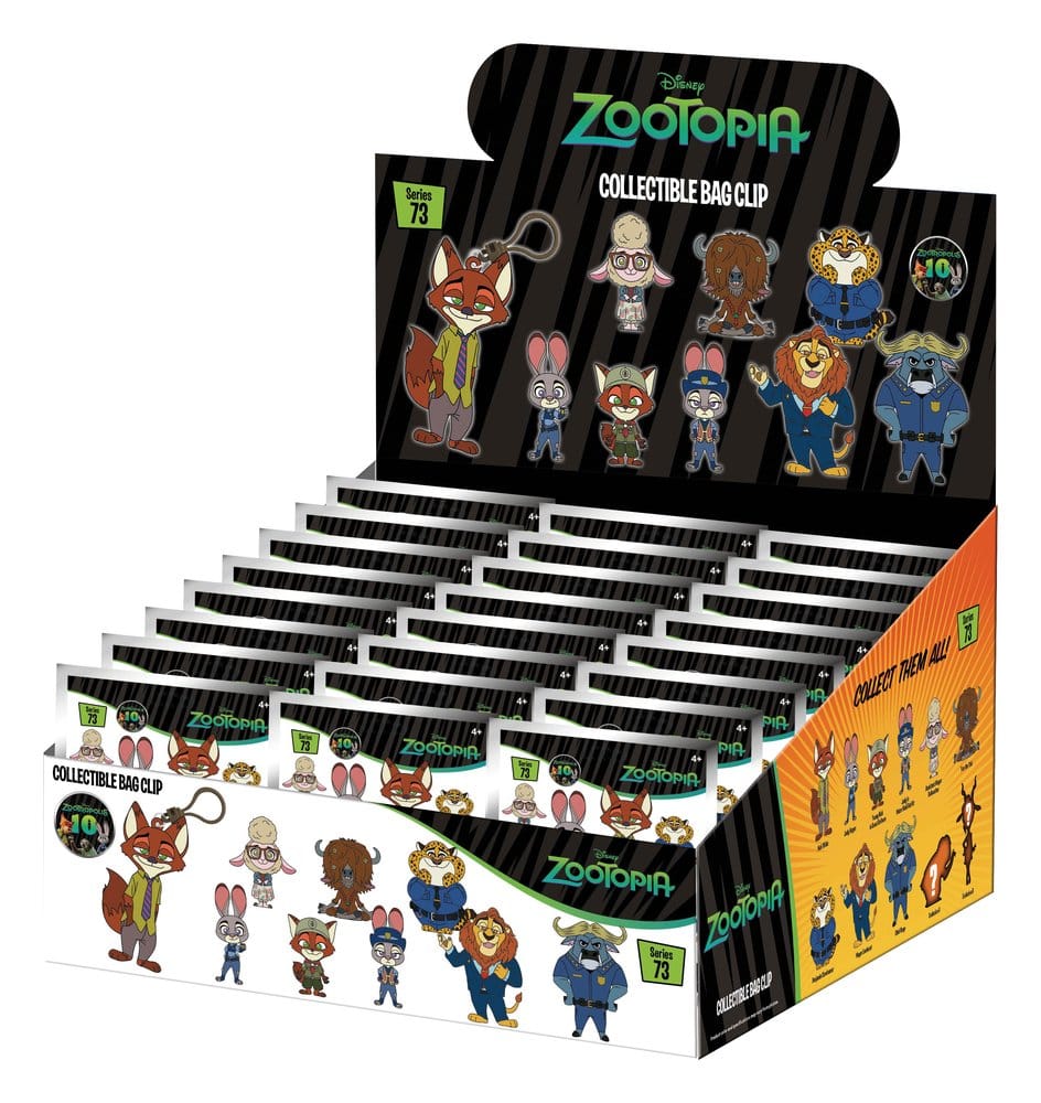 Zootopia 3D présentoir porte-clés Série 73 (24)