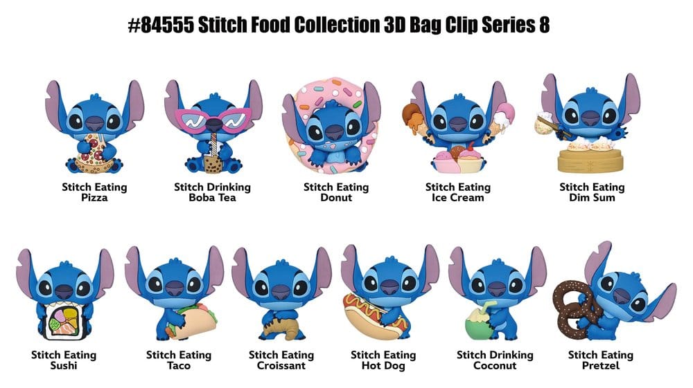 Lilo et Stitch 3D présentoir porte-clés Series 8 (24)