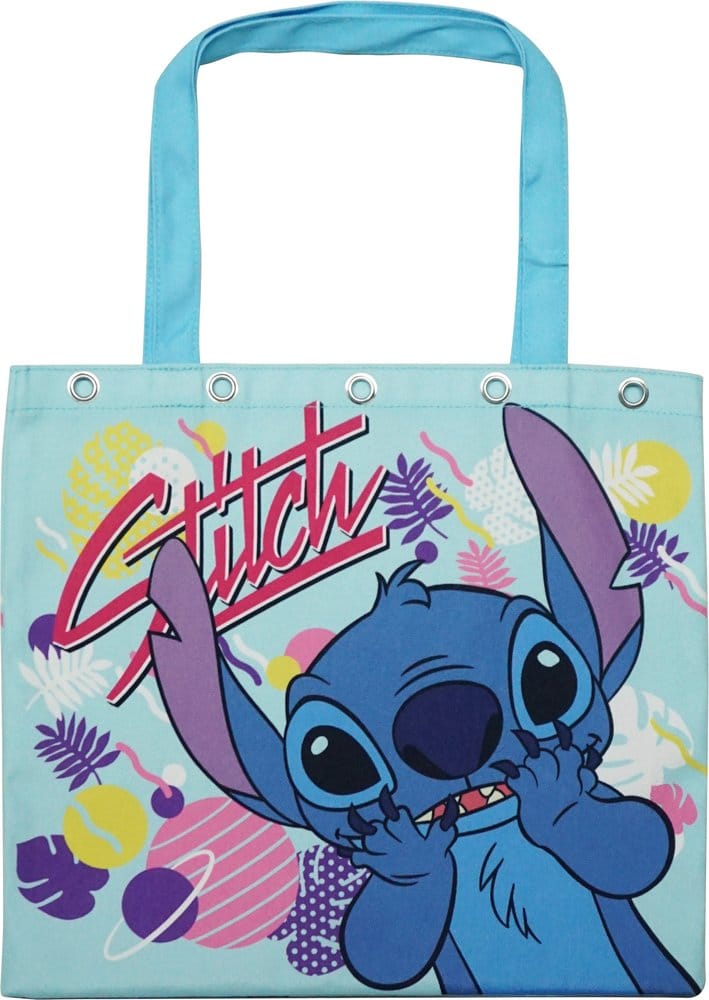 Stitch Sac shopping bleu