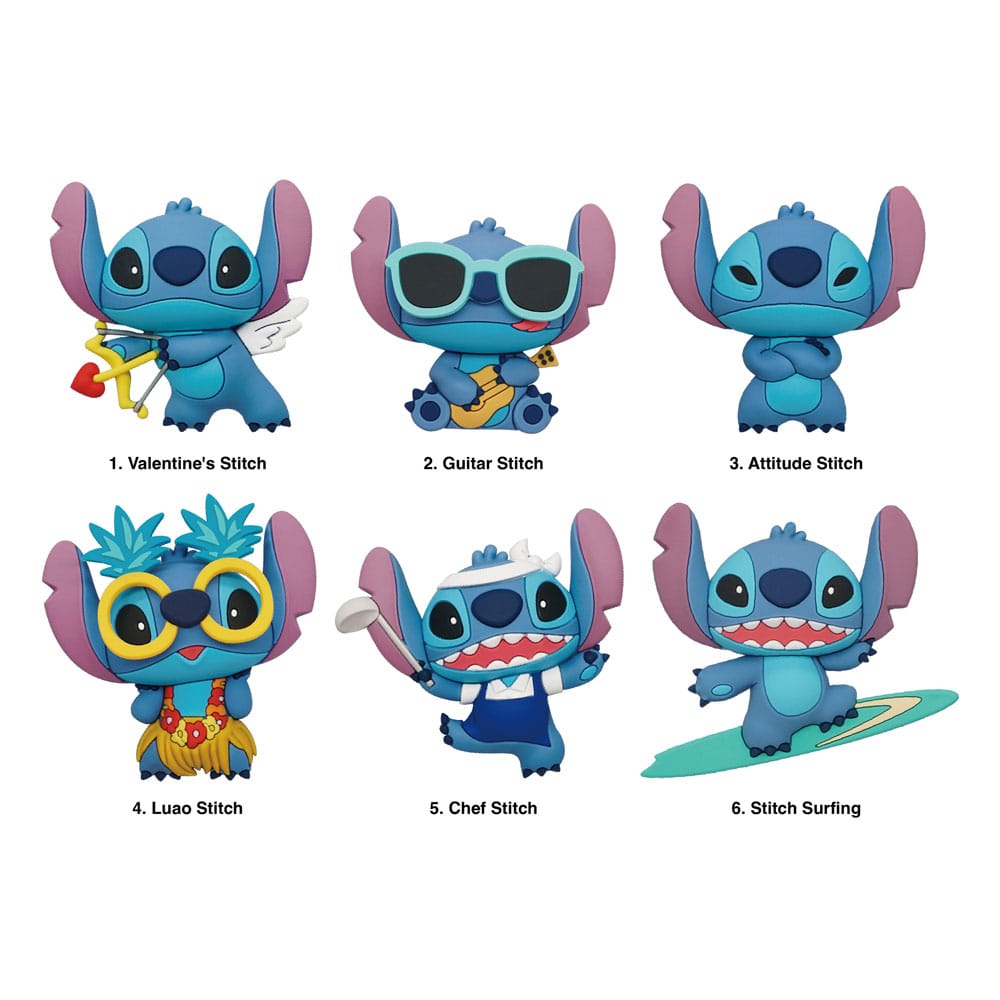Lilo & Stitch présentoir aimants 3DSeries 2 (12)