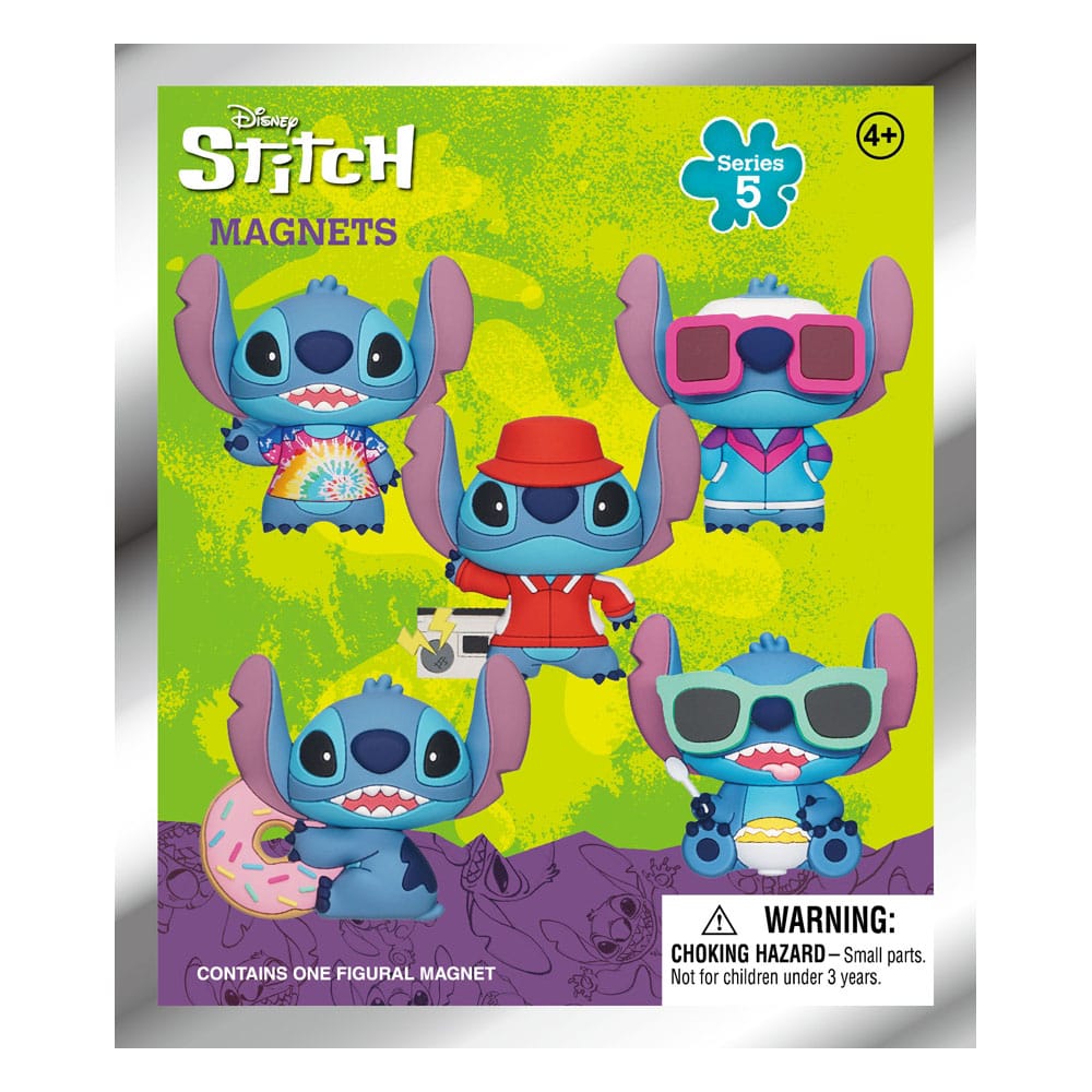 Lilo & Stitch Blind Pack présentoir aimants 3D Stitch Series 5 (12)