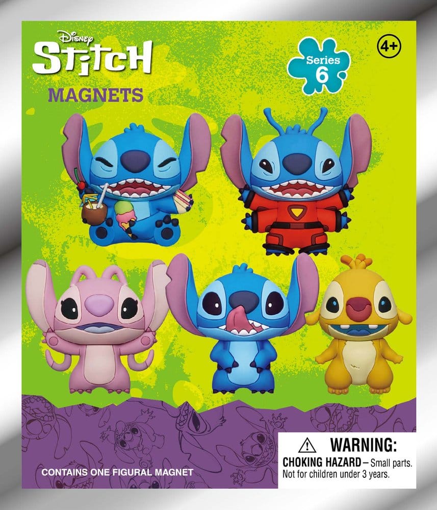 Lilo & Stitch Blind Pack présentoir aimants 3D Stitch Series 6 (12)