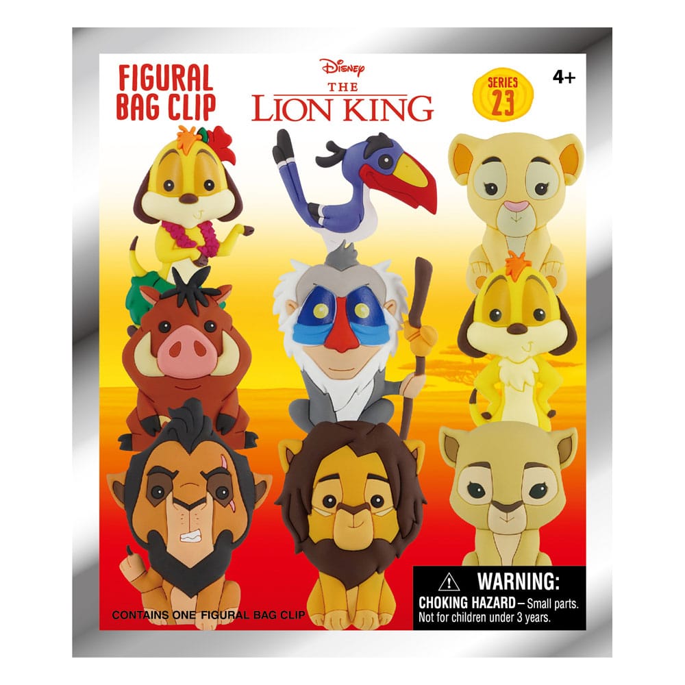 Disney présentoir porte-clés sac à dos 3D Lion King (24)
