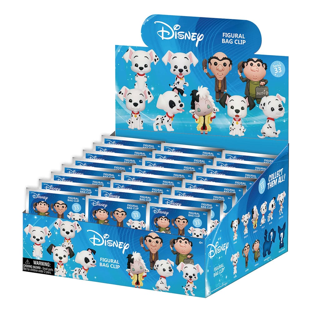 Disney présentoir porte-clés sac à dos 3D Les 101 Dalmatiens Series 33 (24)