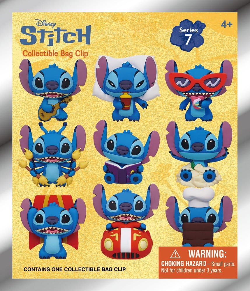 Lilo & Stitch présentoir porte-clés sac à dos 3D Series 7 (24)