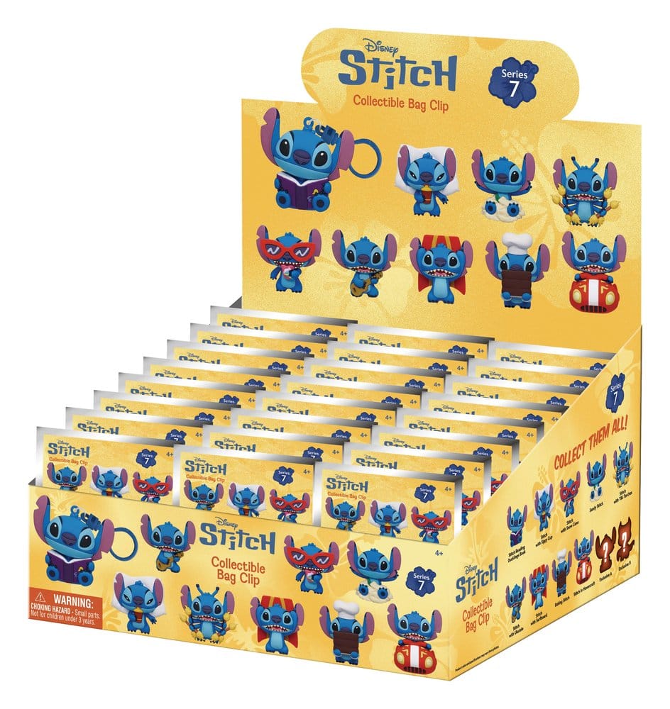 Lilo & Stitch présentoir porte-clés sac à dos 3D Series 7 (24)