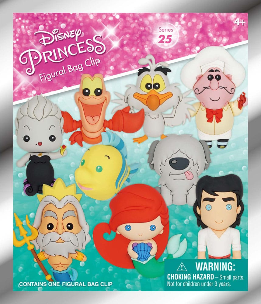 La petite Sirène présentoir porte-clés sac à dos 3D Series 1 (24)