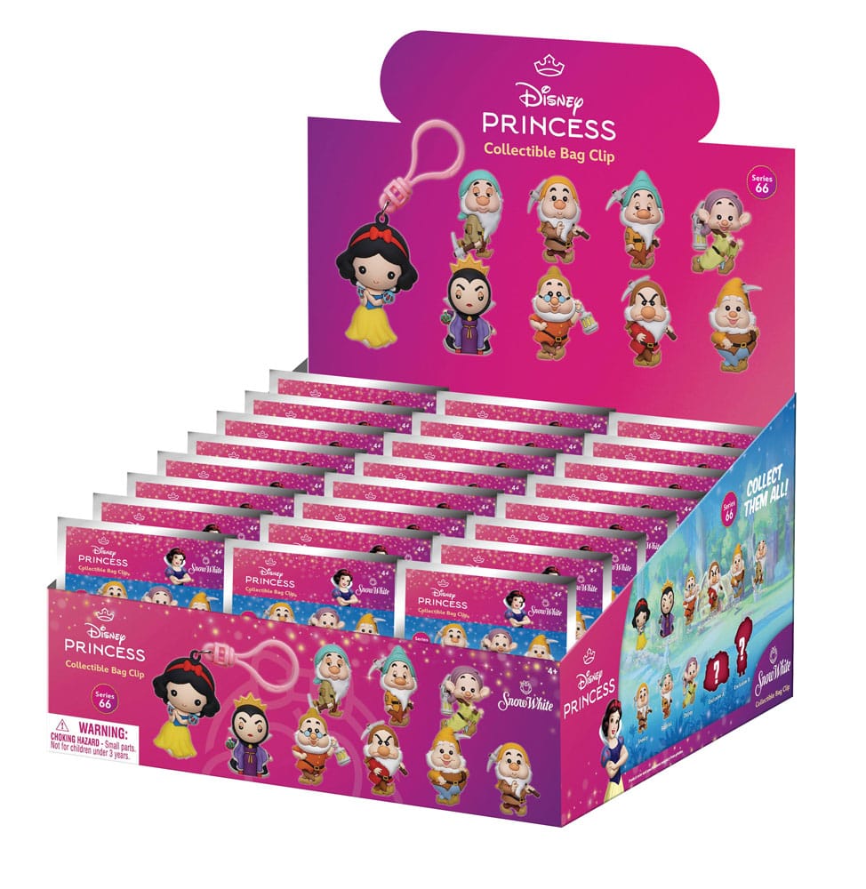 Blanche-Neige présentoir porte-clés sac à dos 3D Classic seriés 66 (24)