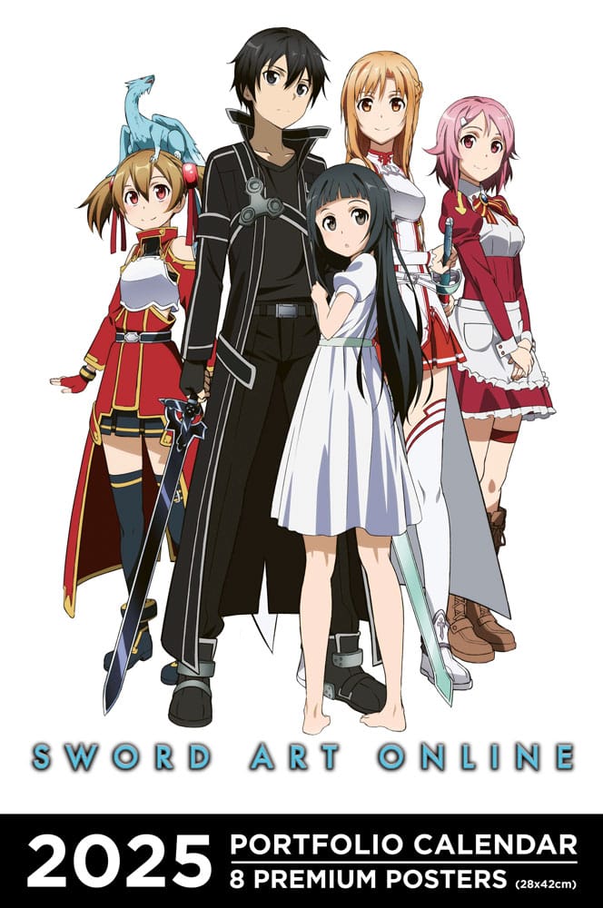 Sword Art Online Portfolio calendrier 2025 *ANGLAIS*