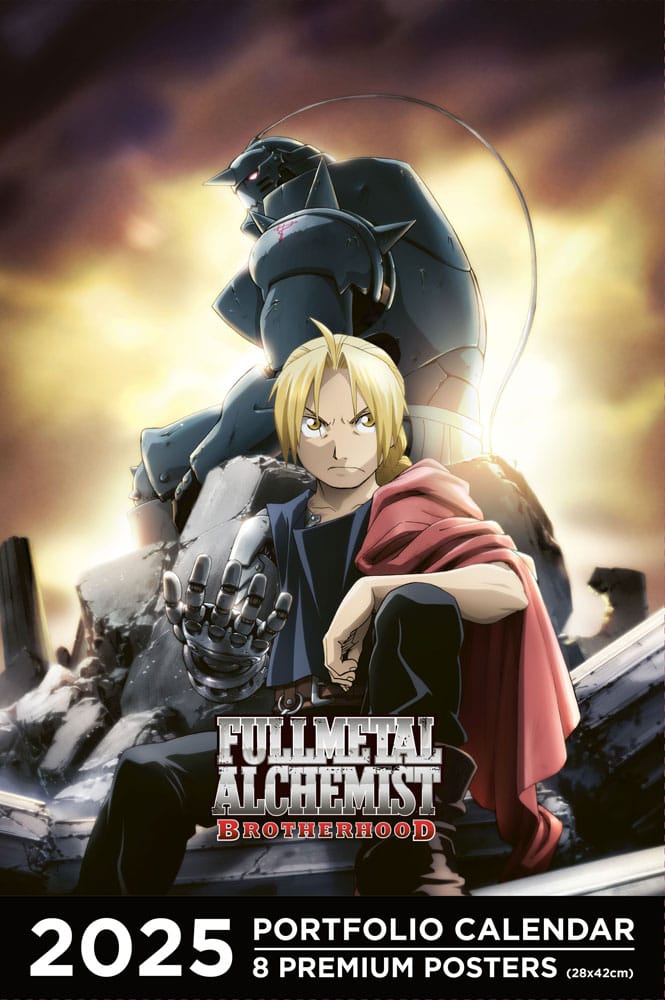 Fullmetal Alchemist Portfolio calendrier 2025 *ANGLAIS*