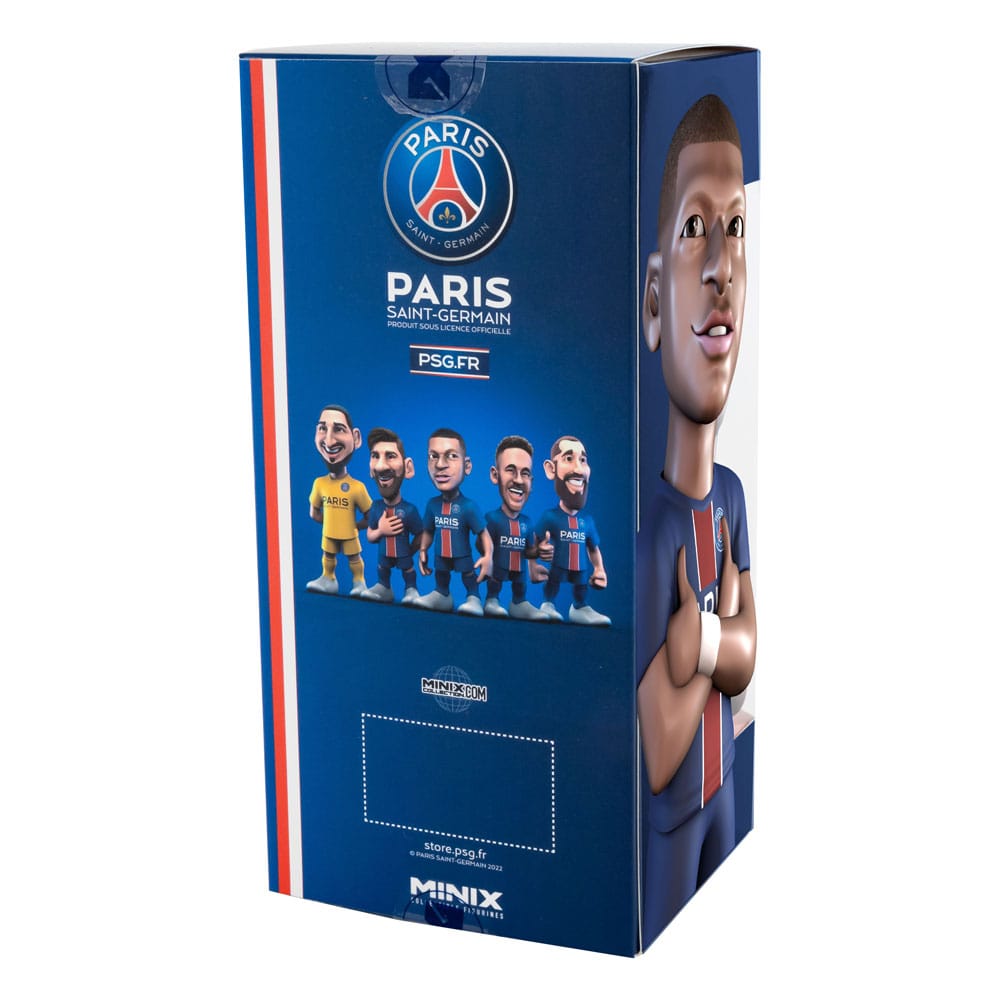 Minix - Football Stars #100 - PSG - Mbappé 7 - Figurines PVC 12 cm