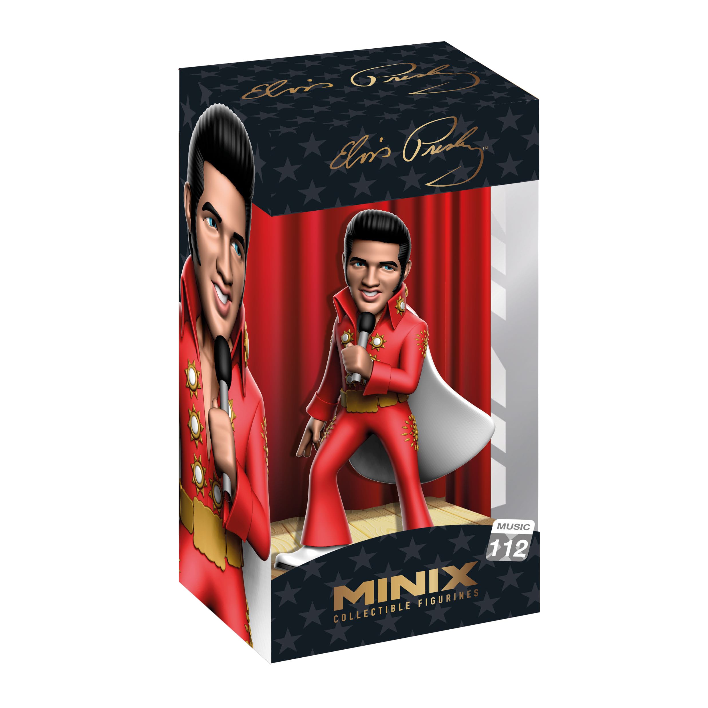 Minix - Music #112 - Elvis - Burning Love - Figurines PVC 12 cm