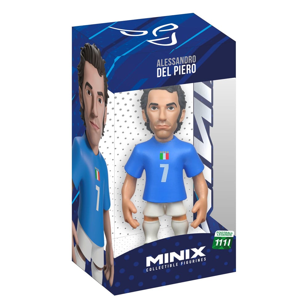 Minix - Football Legends #111I - Del Piero Italie - Figurines PVC 12 cm