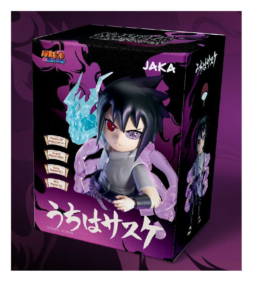 Naruto figurine Plastic Model Kit Sasuke Uchiha 12 cm