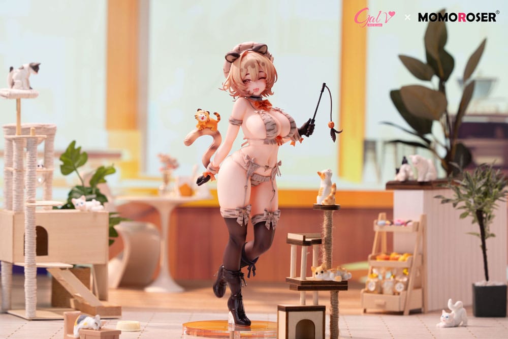 Original Character Gal.V x Momoroser statuette 1/6 Migu-chan illustration by freng Deluxe Edition 28 cm