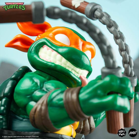 Tortues Ninja Soft Vinyl Figurine Michelangelo 20 cm