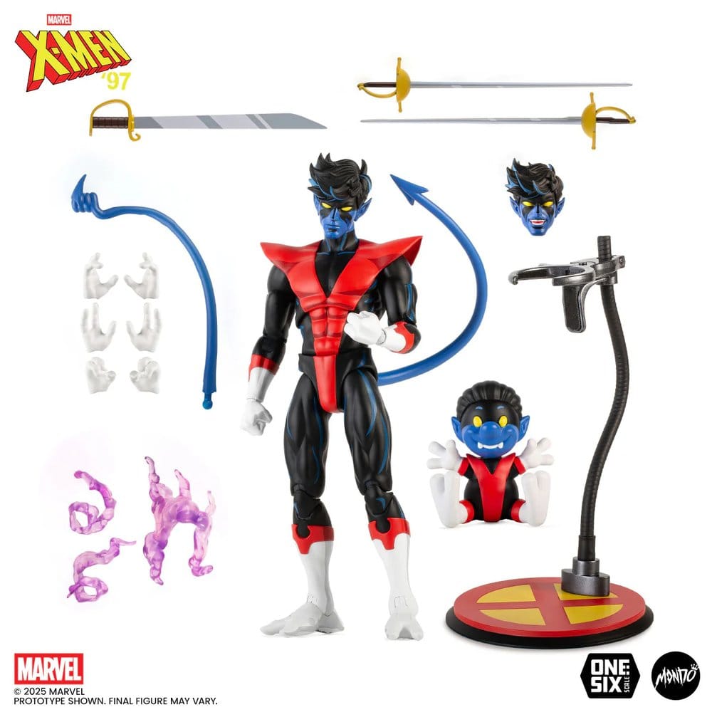 X-Men '97 figurine 1/6 Nightcrawler 27 cm