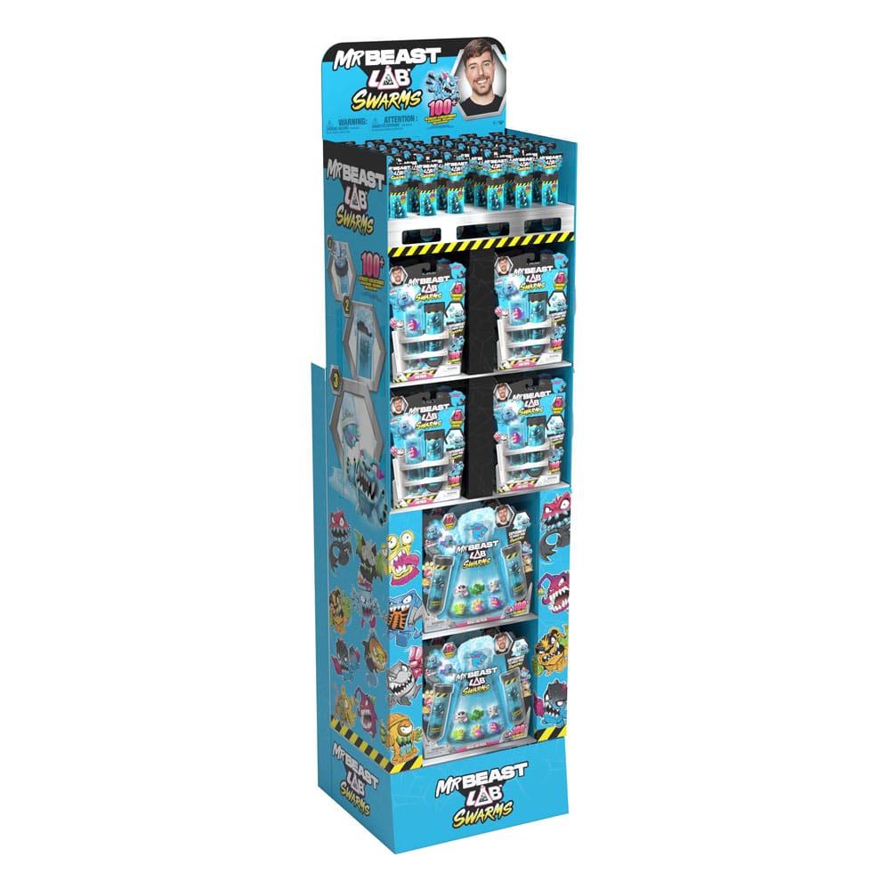 Mr. Beast Lab Swarms présentoir figurines 3 cm (56)