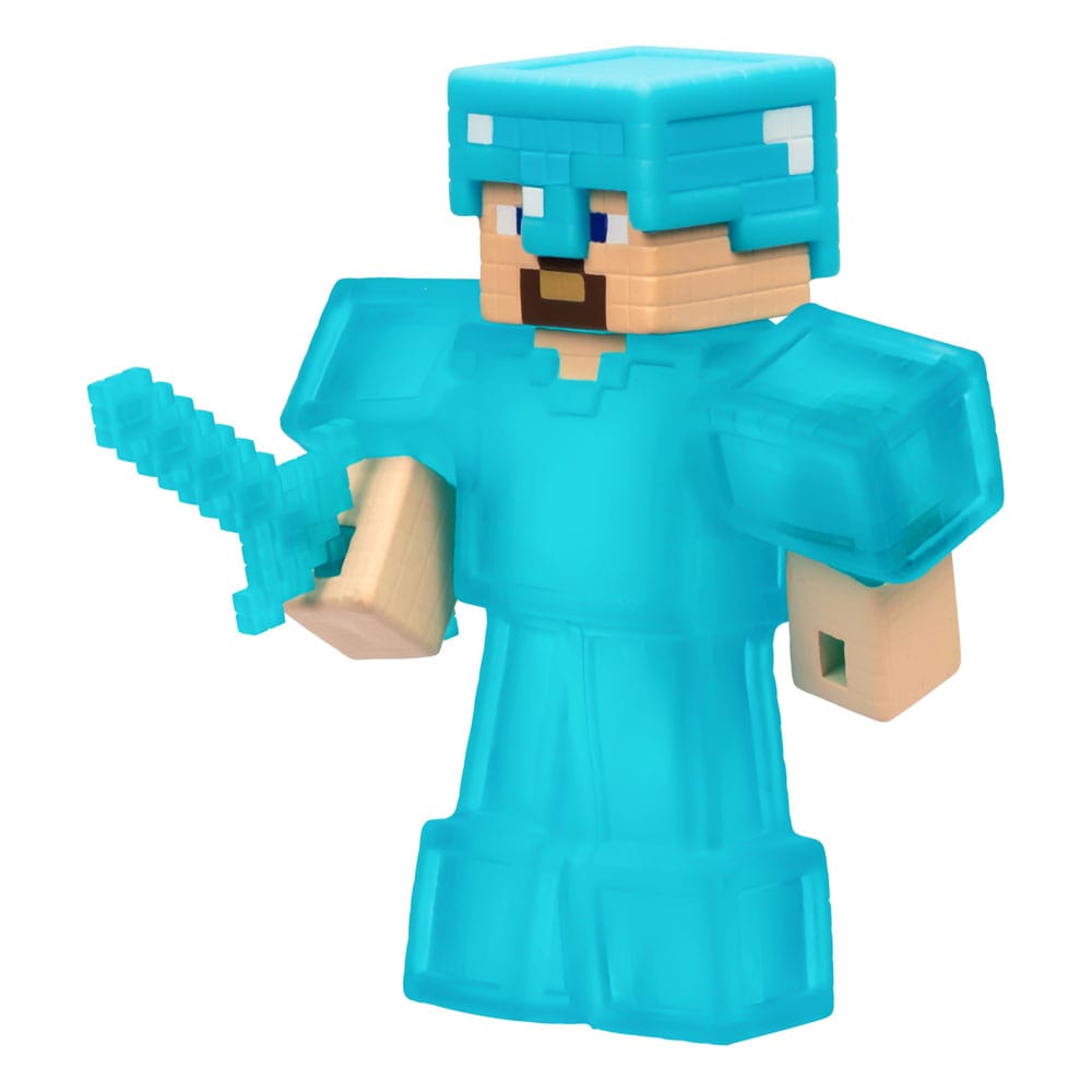 Minecraft Heroes of Goo Jit Zu Meteor Madness figurine extensible Steve 12 cm