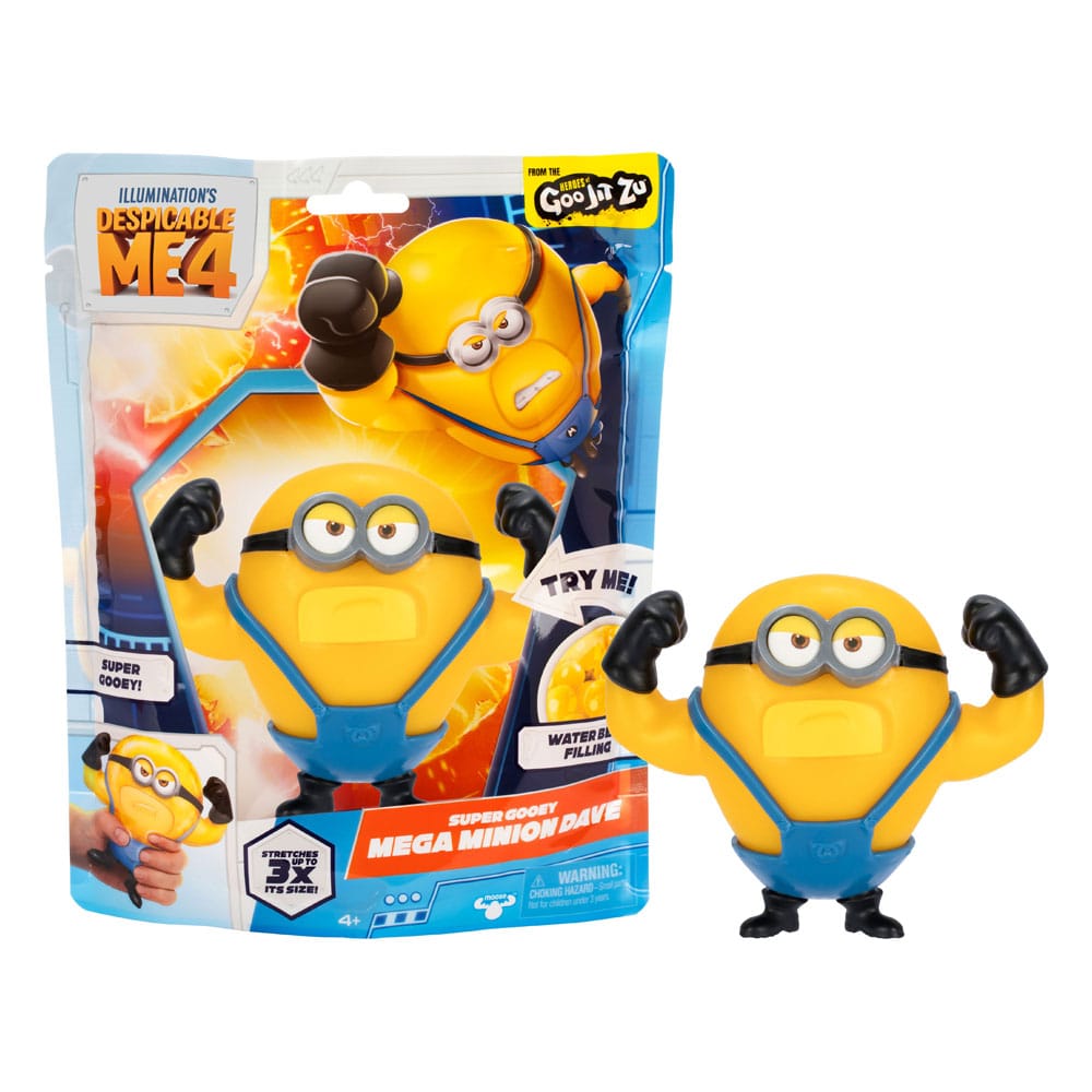Moi, moche et méchant 4 figurine Stretchy Hero Dave 11 cm