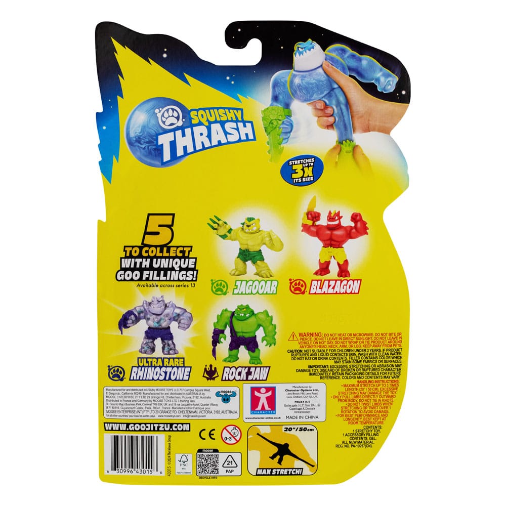 Heroes of Goo Jit Zu Meteor Madness figurine extensible Thrash 12 cm