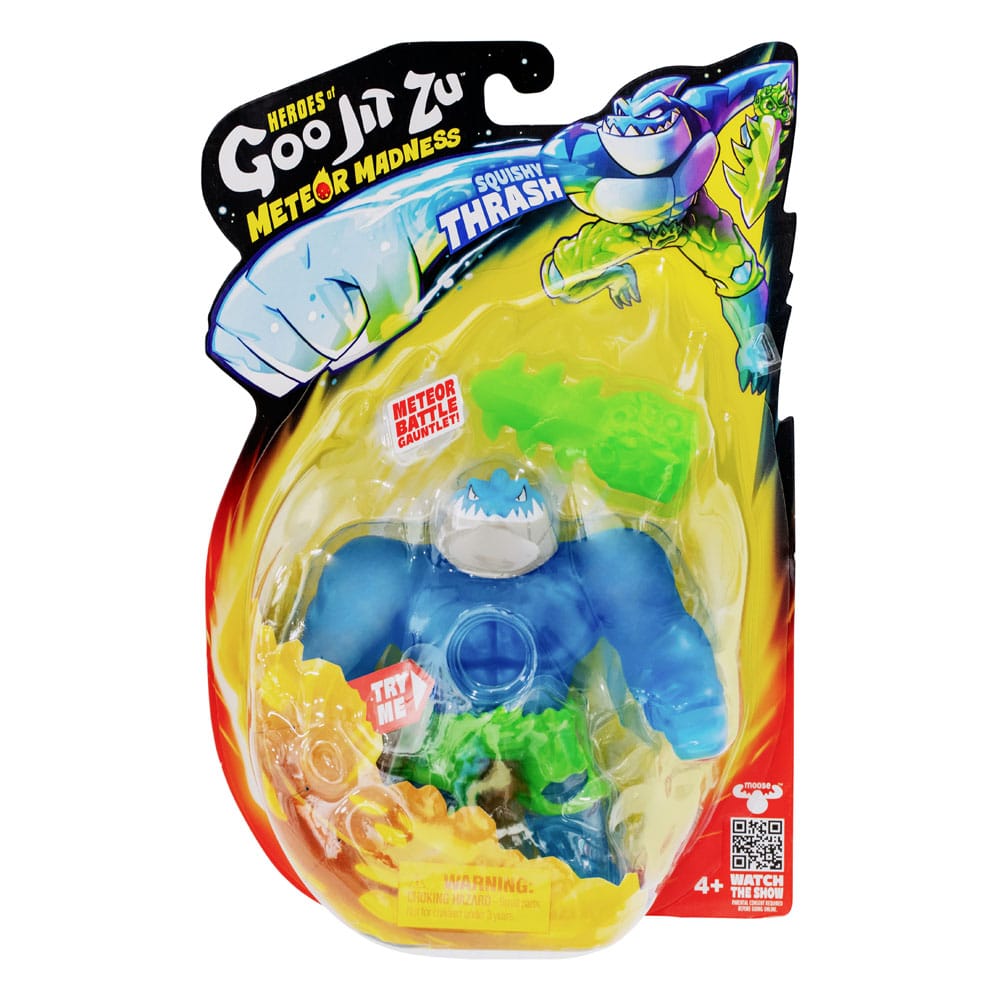 Heroes of Goo Jit Zu Meteor Madness figurine extensible Thrash 12 cm