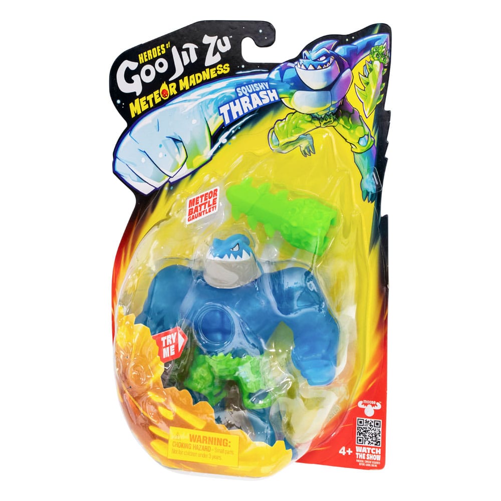 Heroes of Goo Jit Zu Meteor Madness figurine extensible Thrash 12 cm