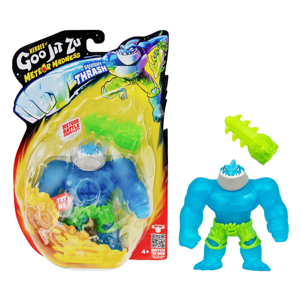 Heroes of Goo Jit Zu Meteor Madness figurine extensible Thrash 12 cm