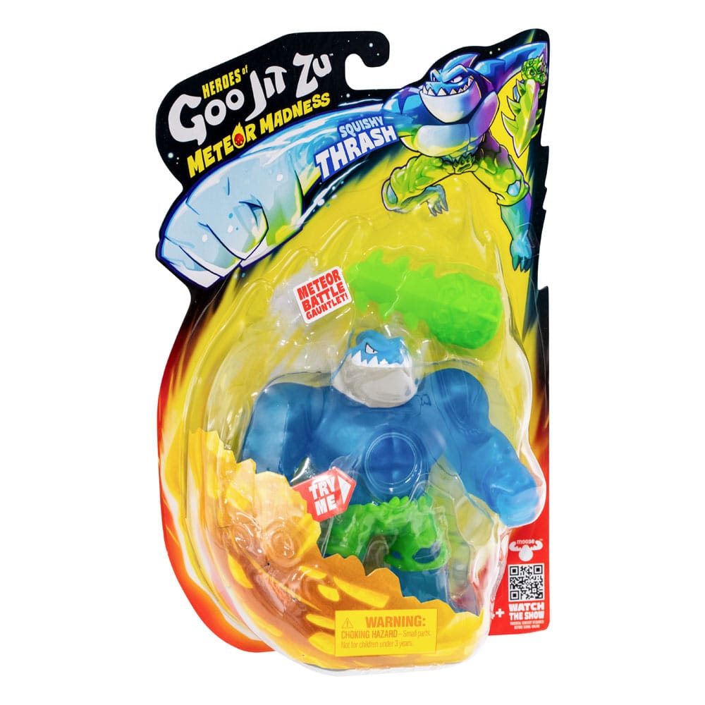 Heroes of Goo Jit Zu Meteor Madness figurine extensible Thrash 12 cm