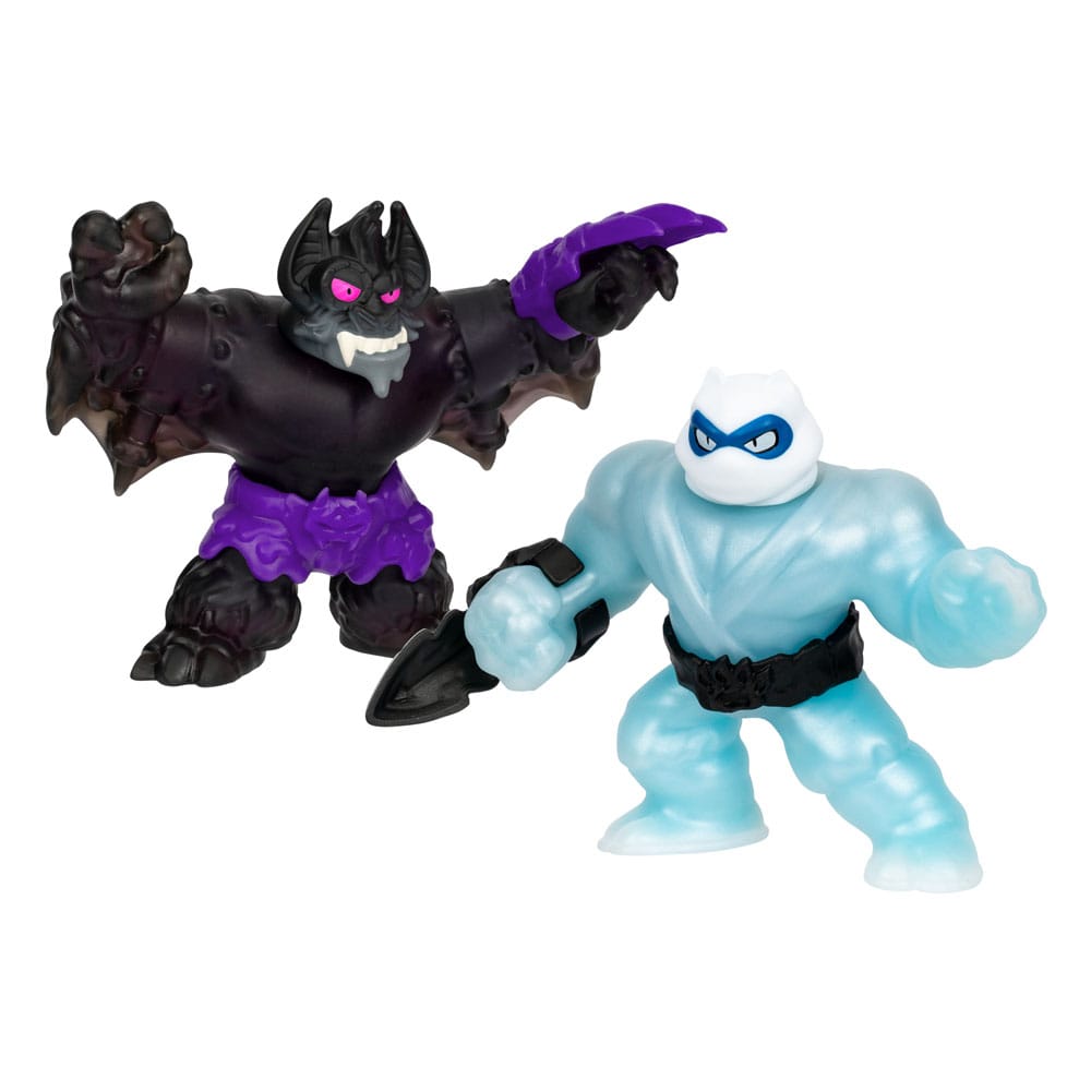Heroes of Goo Jit Zu Meteor Madness pack 2 figurines extensible Pantaro vs. Sludgewing 12 cm